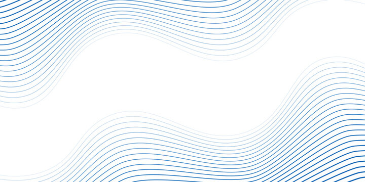 Abstract glowing blue lines effect