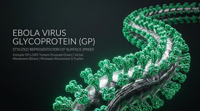 Intricate Representation of Ebola Virus Glycoprotein Structure