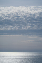 Fototapeta premium clouds over the sea