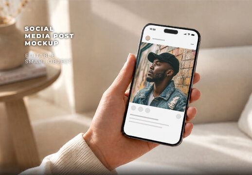 Instagram Social Media Post Mockup