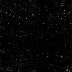Fototapeta premium Seamless black noise texture with white dust specks and tiny grit patterns for photographic film grain effect dark speckled background with vintage distressed aesthetic.