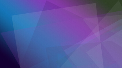 Fototapeta premium Abstract polygon facets in purple and blue create a dreamy glow, offering a modern digital backdrop for creative projects, websites, and presentations.