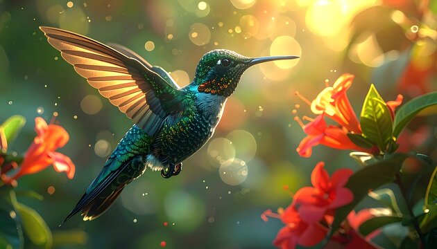Hummingbird nectar quest