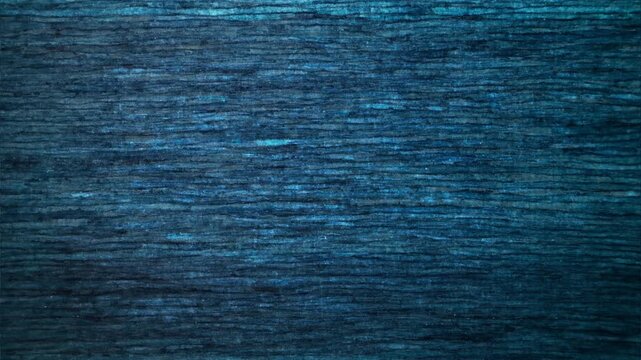 Cinematic abstract background with horizontal fiber texture slowly transforming color palette from dark blue tones into deep red and burgundy shades