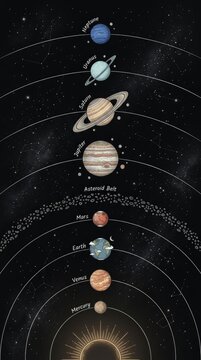 Solar System Map
