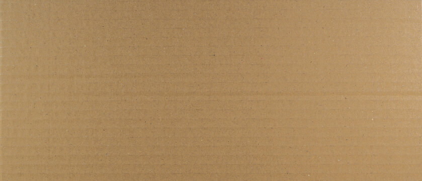 OLd vintage blank brown striped craft paper, kraft paper, cardboard material, grunge pattern, carton box texture background