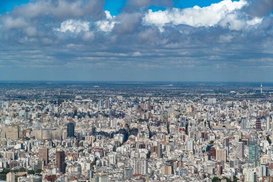 aerial of Buenos aires