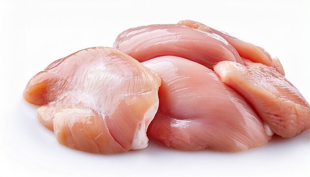 raw chicken meat isolated on white background white background cut out