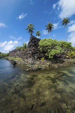 Ruins of the ancient city Nan Madol, Pohnpei, Caroline Islands, Micronesia, Central Pacific