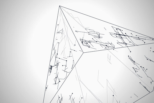 Modern Wire Pyramid Pattern