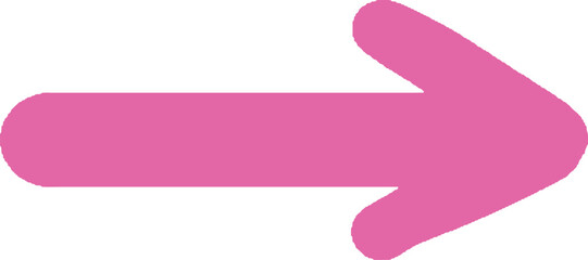 Pink Right Arrow Icon © Nadz