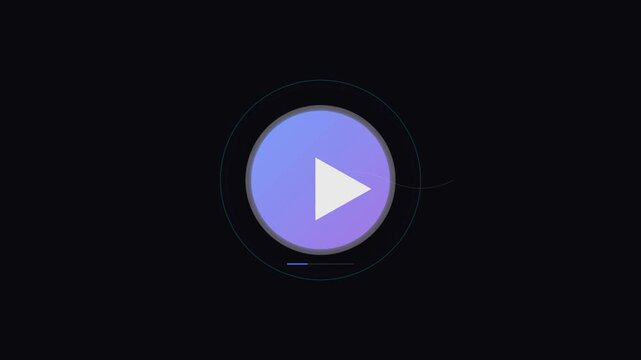 presentation video player play button multimedia streaming