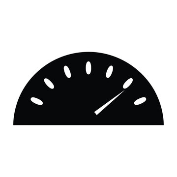 Speedometer gauge icon