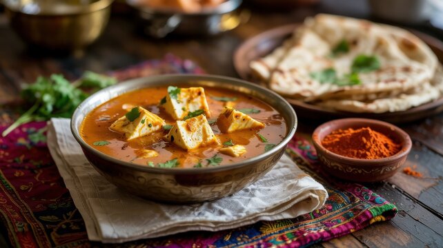 One of the most popular and favorite vegetarian dishes of Indian cuisine is Paneer Makhani.