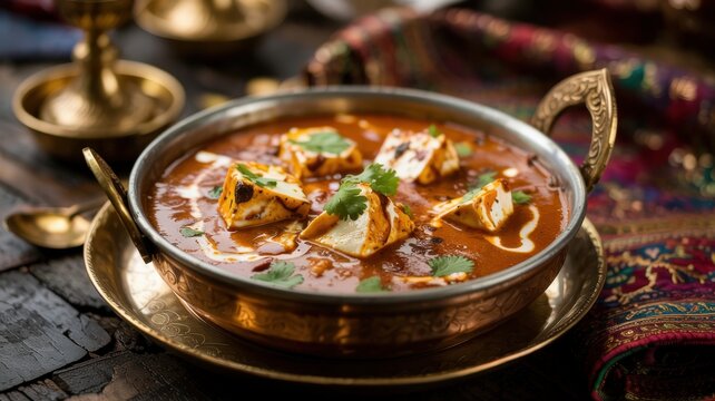 One of the most popular and favorite vegetarian dishes of Indian cuisine is Paneer Makhani.