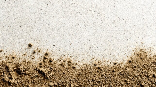 Abstract soil texture background with natural light