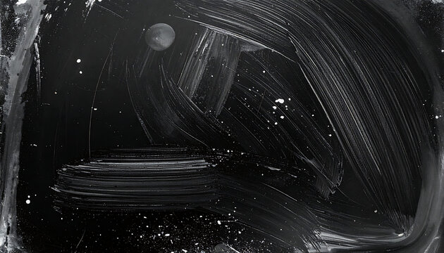 abstract distressed textured surface with smudges and small particles, dark grunge background overlay