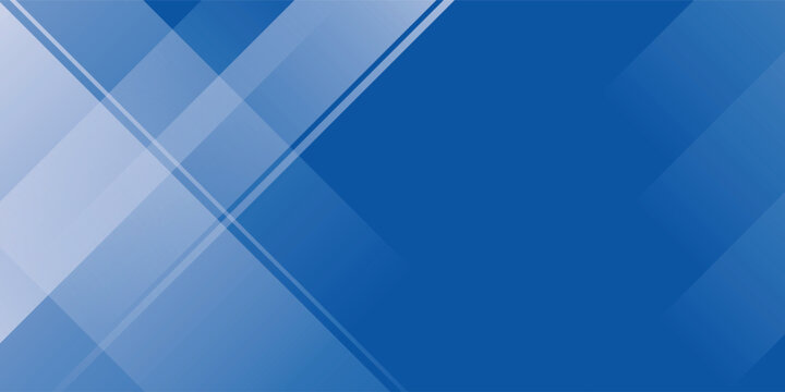 Abstract bacgkround blue and white gradient. Modern blue abstract rectangle box lines background for presentation design, banner, brocure, and business card