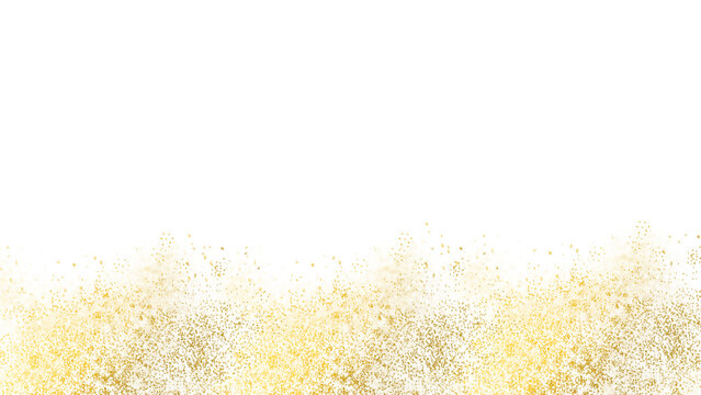 golden brush abstract