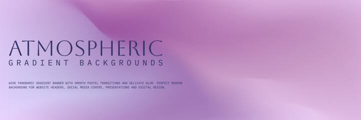 Dreamy lavender gradient background blending purple, pink and pastel blue watercolor tones into a simple elegant bg. Lavender gradient background feels calm. © Анжелика Полтавец