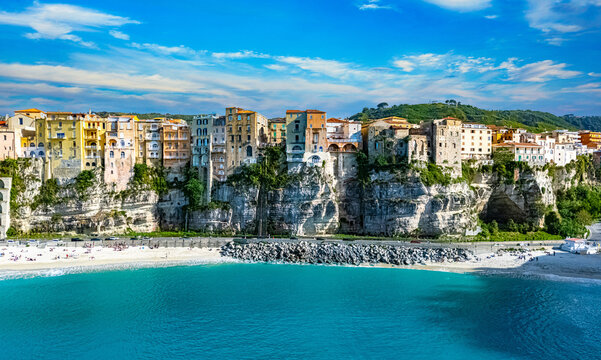 The city of Tropea, Calabria, Italy