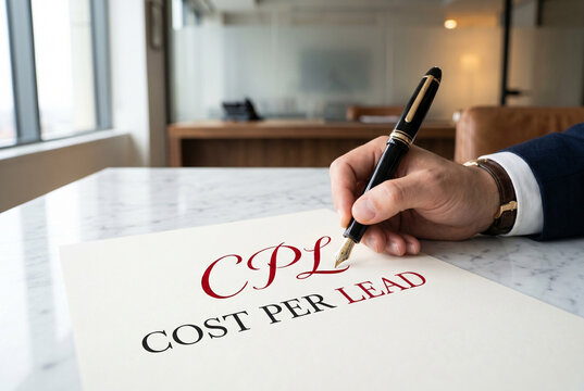 CPL Cost Per Lead Document with Fountain Pen Signing