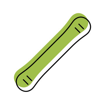 Horse girth icon. Sports and horse tack line symbol. Color.