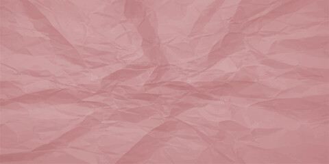 Fototapeta premium Blush Pink Crumpled Paper Texture: Wrinkled Background with Soft Vintage Surface Effect