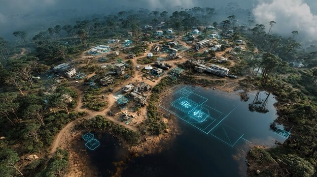AI-enhanced multi-sensor planetary monitoring platforms detecting anomalies, predicting environmental threats, and deploying adaptive AI-guided interventions to maintain ecosystem stability
