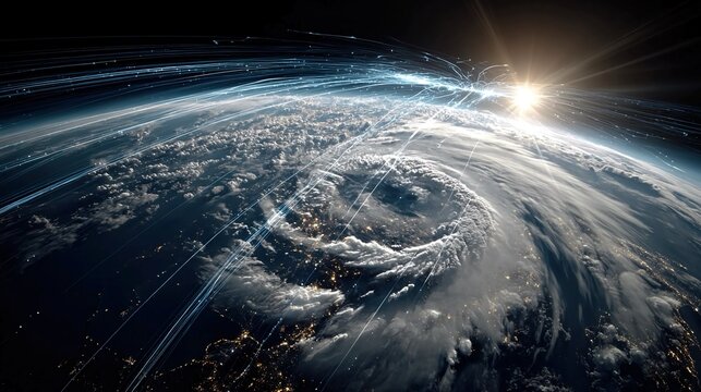 AI-powered planetary climate management systems predicting ecological shifts through predictive analytics, real-time sensor data fusion, and adaptive environmental control frameworks
