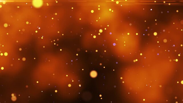 Golden Summer concept the motion of bokeh sunlight natural shadow overlay loop background, logo titles in award, music, wedding, anniversary, party and presentation backdrops, corporate.