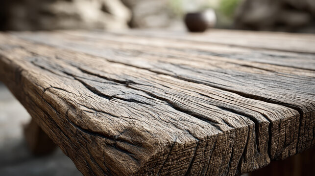 Crisp Detail Tabletop Texture Wood Grain Stone Display