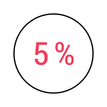 Alcohol percentage icon. Food and alcohol line symbol. Color.