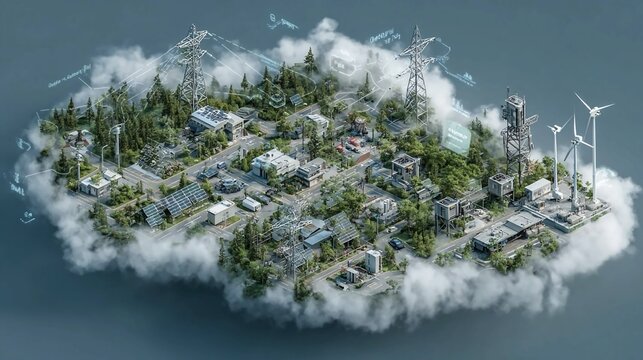Autonomous AI-driven renewable microgrid networks simulating environmental shifts, predicting energy output, and deploying adaptive strategies for stable decentralized power distribution