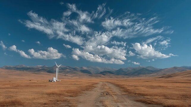 Autonomous high-altitude wind turbine fleets simulating atmospheric currents, predicting energy output, and deploying AI-guided orientation adjustments for maximum clean energy efficiency