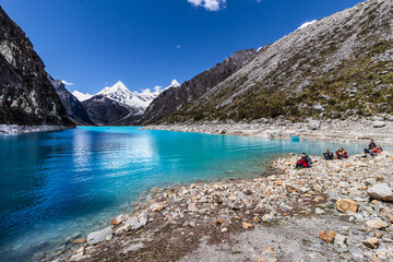 The Surreal Blues of Laguna Parón - Peru © Renato