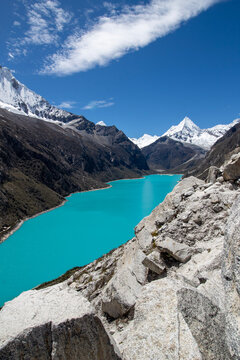 The Surreal Blues of Laguna Par&oacute;n - Peru