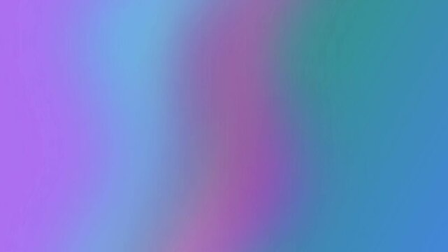 A vibrant, fluid gradient blends soft lavender hues with cool teal and touches of magenta, creating a dreamy, atmospheric visual perfect for abstract artistic presentations and serene digital