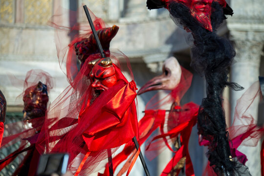 Ballad of the Masks and Beheading of the Bull, Venice Carnival