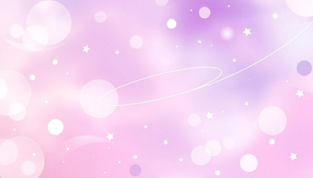 Dreamy pastel bokeh