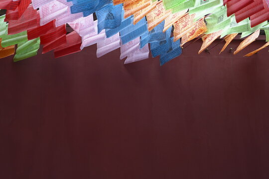 Tibetan Buddhist Flags in Xi'an
