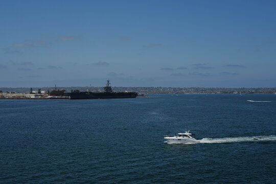 cargo ship in port