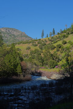mountain river in the mountains