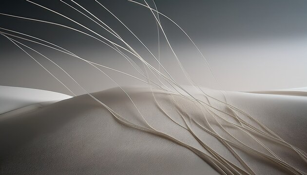 a minimalist abstract design with faint scattered lines on a plain background