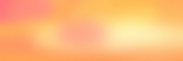 Fototapeta premium Warm orange tones blend into a gentle gradient with soft glow, delivering an optimistic mood for food branding, event flyers, and modern website headers.