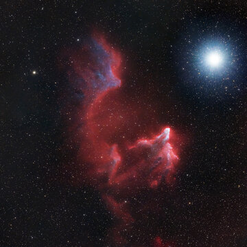 The Ghost of Cassiopeia from the Dark Skies of Reno, Nevada