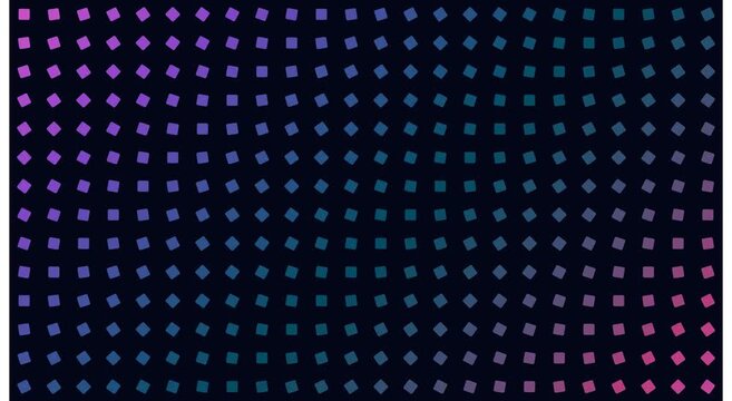 Abstract gradient square pattern motion animation background