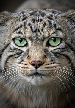 Emerald Gaze of the Steppe Phantom