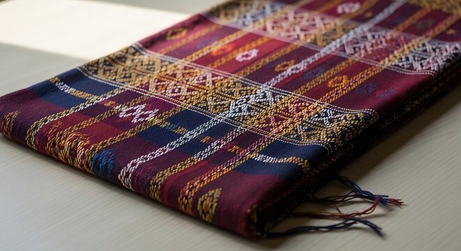 Woven Scarf Textile.