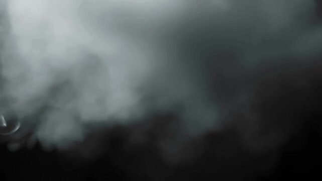 Smoke vapor fog mist cloud steam haze abstract dark background texture effect overlay motion ethereal mysterious white gray black cinematic atmospheric element design digital overlay backdrop plume ga